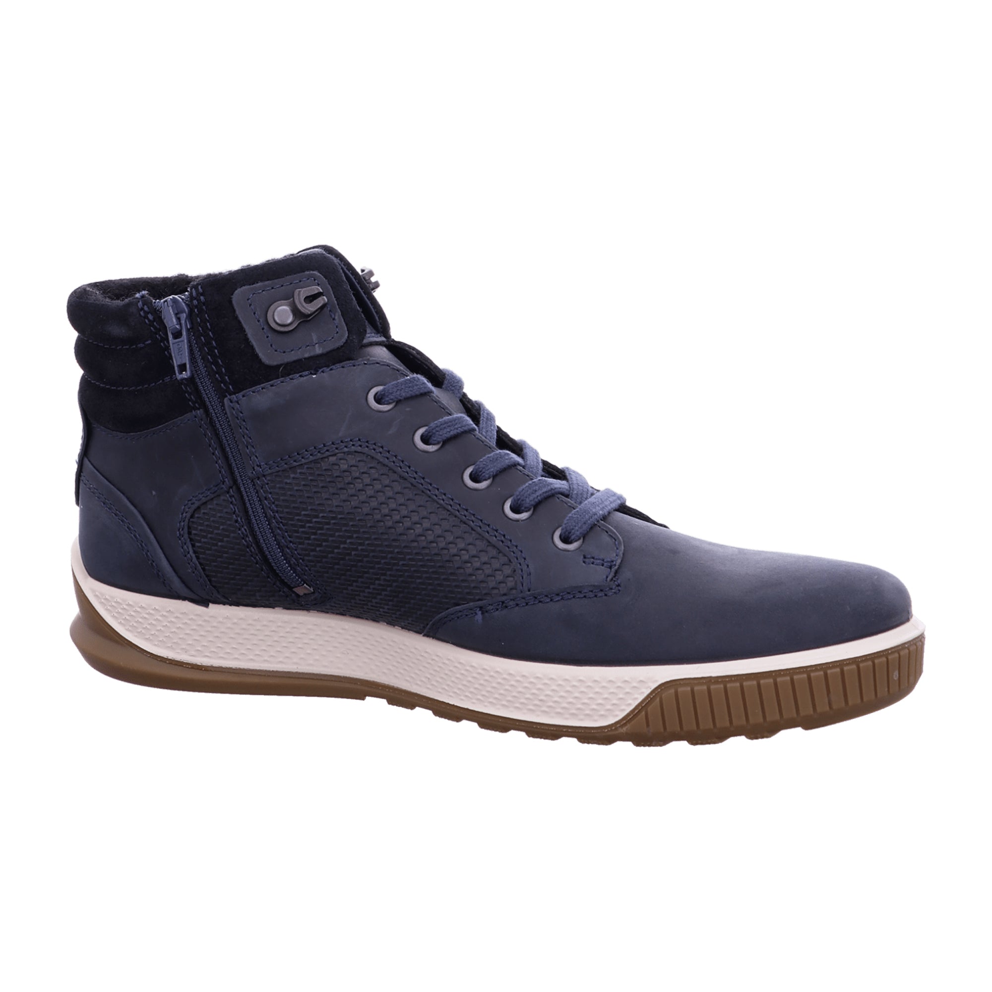 Ecco Bayay Trend Men's Stylish Blue Shoes - Durable & Comfortable