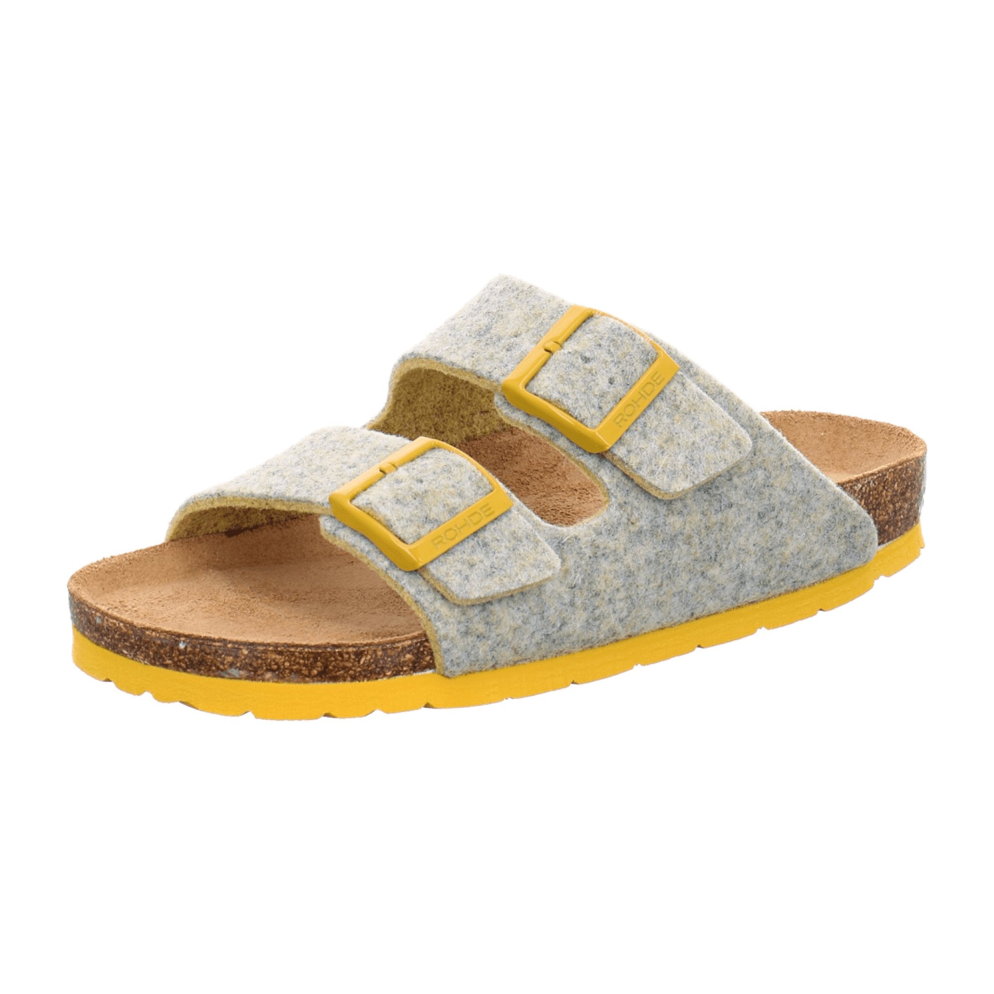 Rohde Softfilz Sun Women's Gray Flat Shoes for Fall Winter