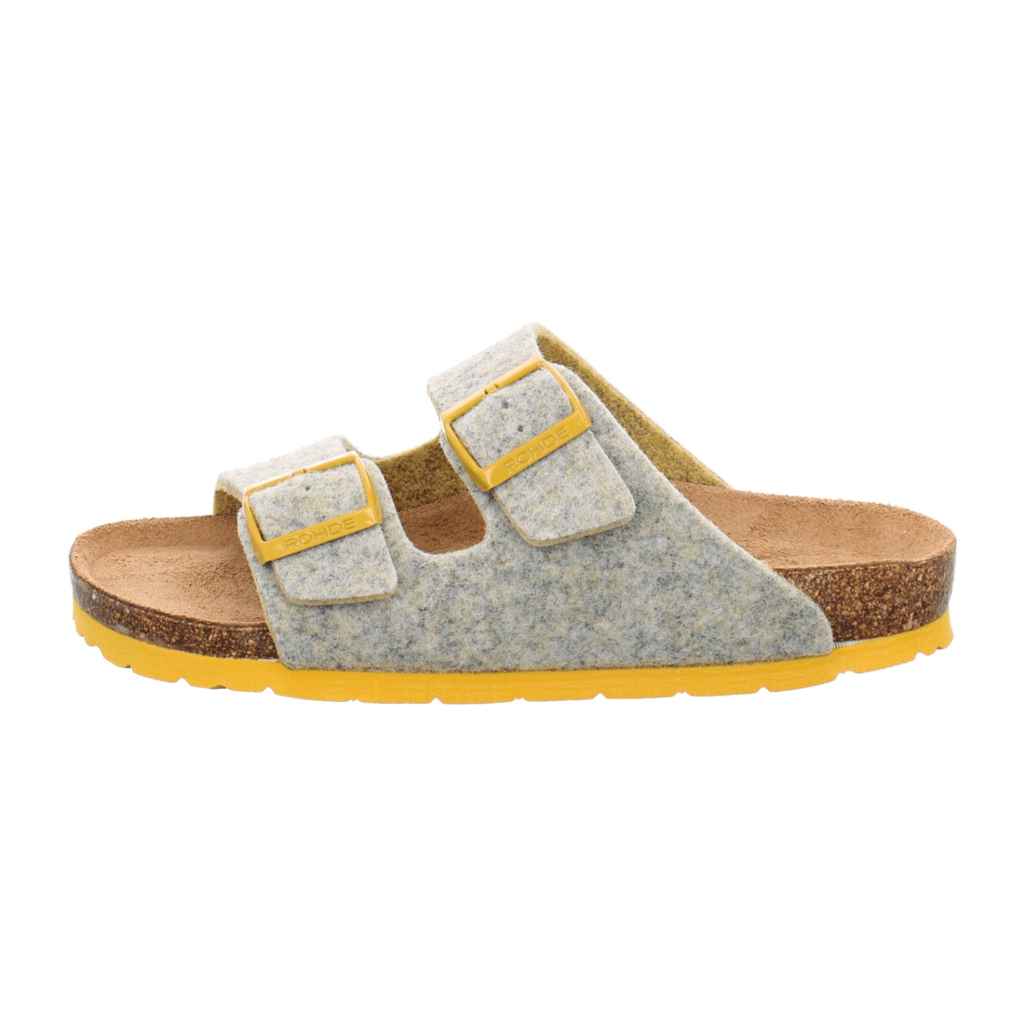 Rohde Softfilz Sun Women's Gray Flat Shoes for Fall Winter