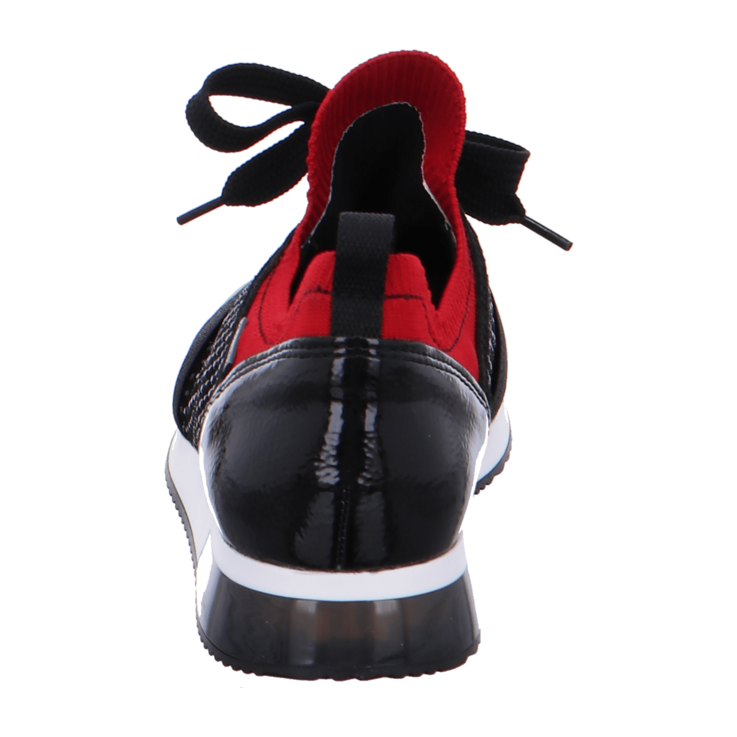 ARA LISBON Women's Sneakers Low Top Lace-Up Black Synthetic