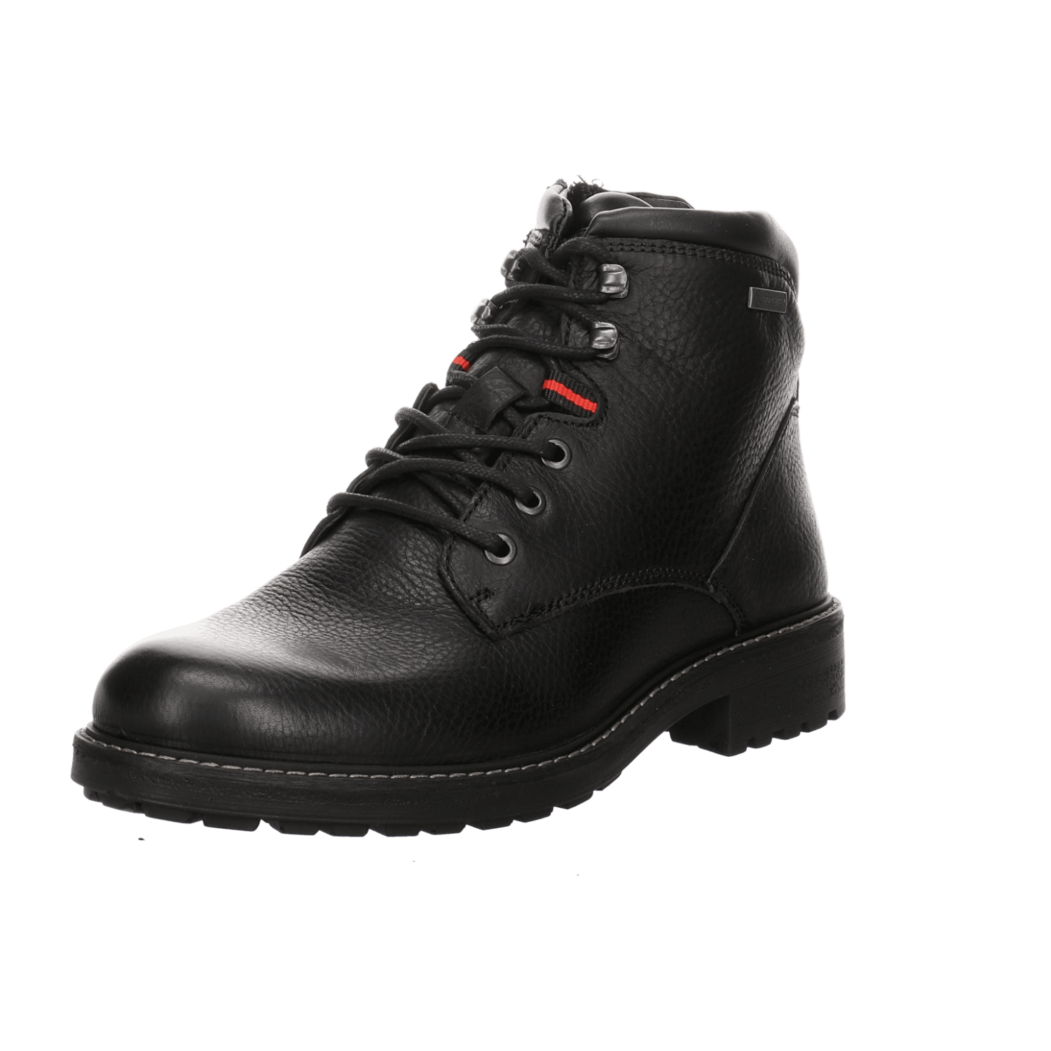 ARA Frederik Men's Chelsea Boots in Black Smooth Leather with Gore-Tex Lining - Classic Slip-On Ankle Boots