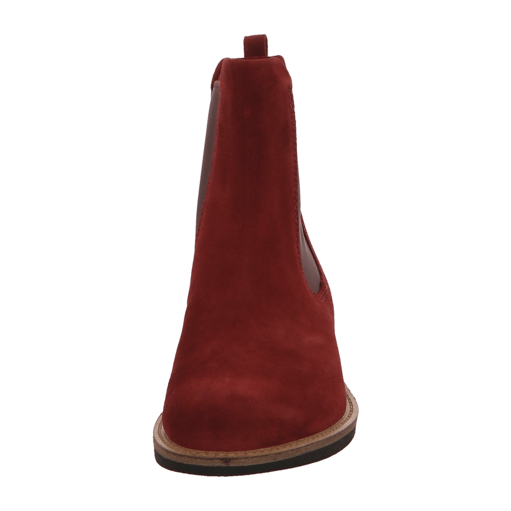 Ecco Sartorelle Women's Stylish Red Leather Boots
