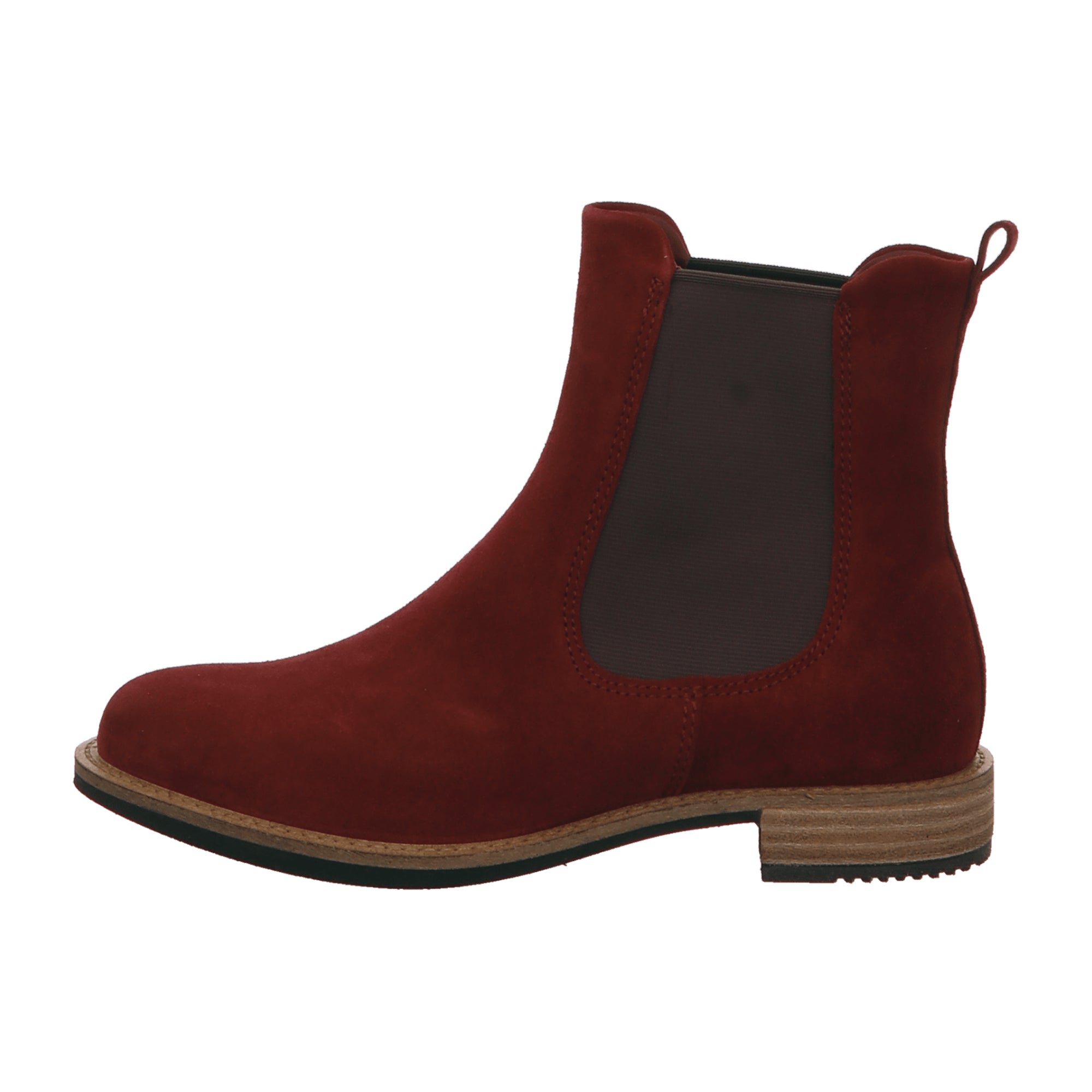 Ecco Sartorelle Women's Stylish Red Leather Boots