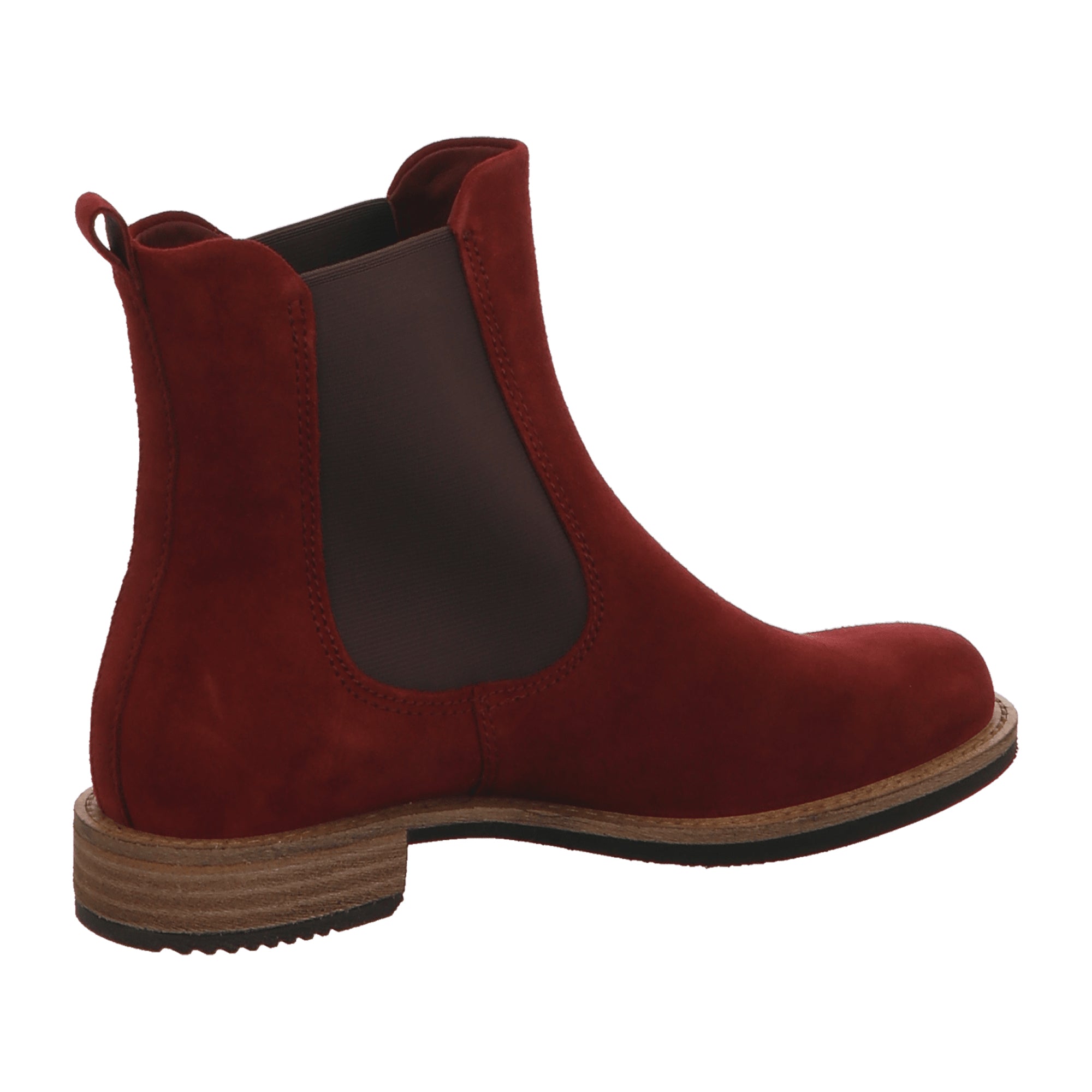 Ecco Sartorelle Women's Stylish Red Leather Boots