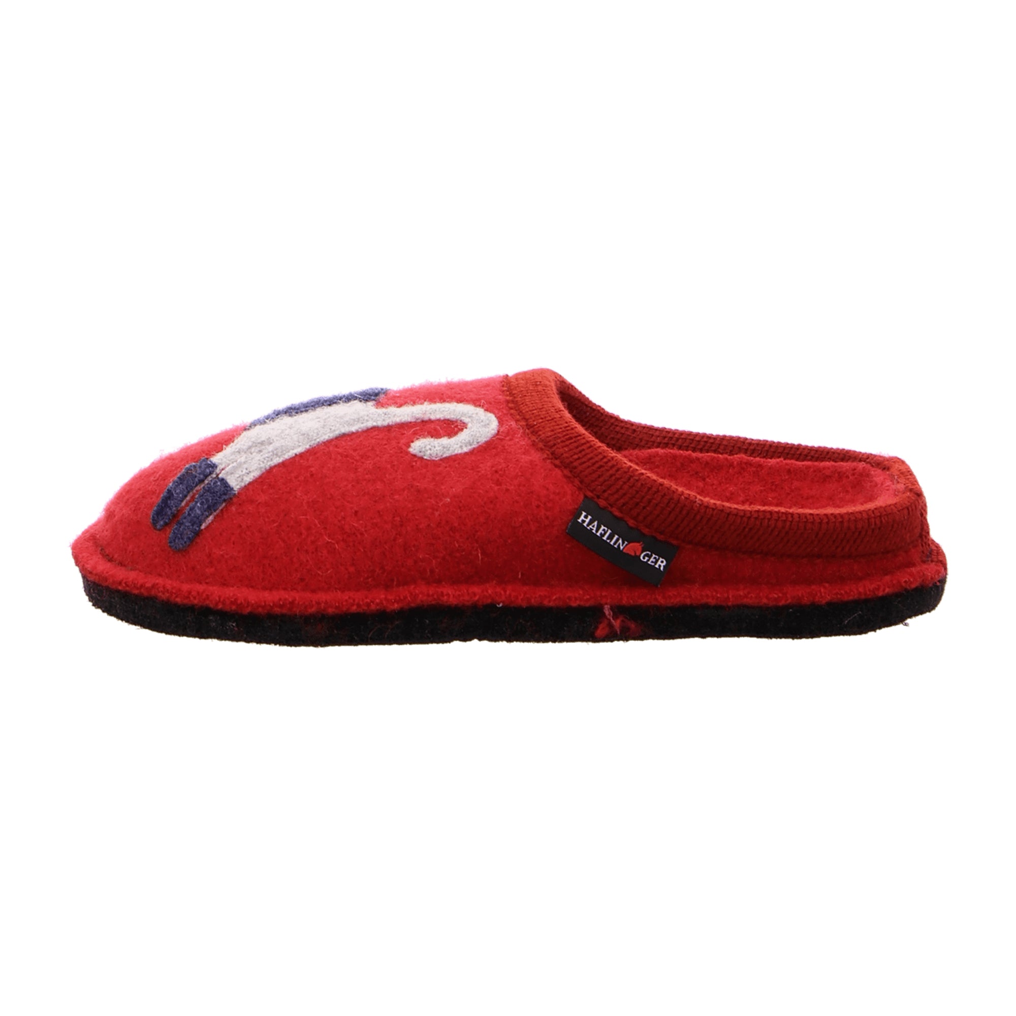 Haflinger Flair Women's Red Slippers - Comfortable & Stylish Footwear