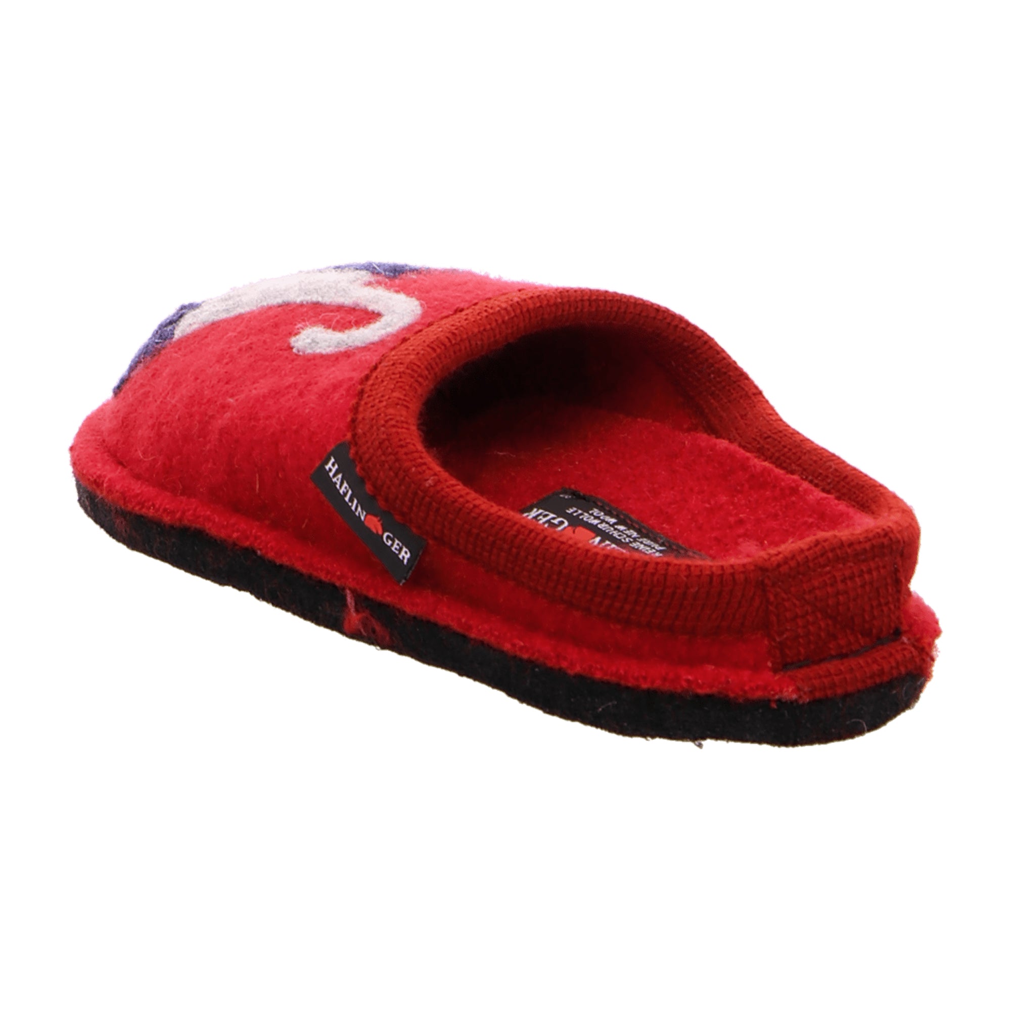 Haflinger Flair Women's Red Slippers - Comfortable & Stylish Footwear