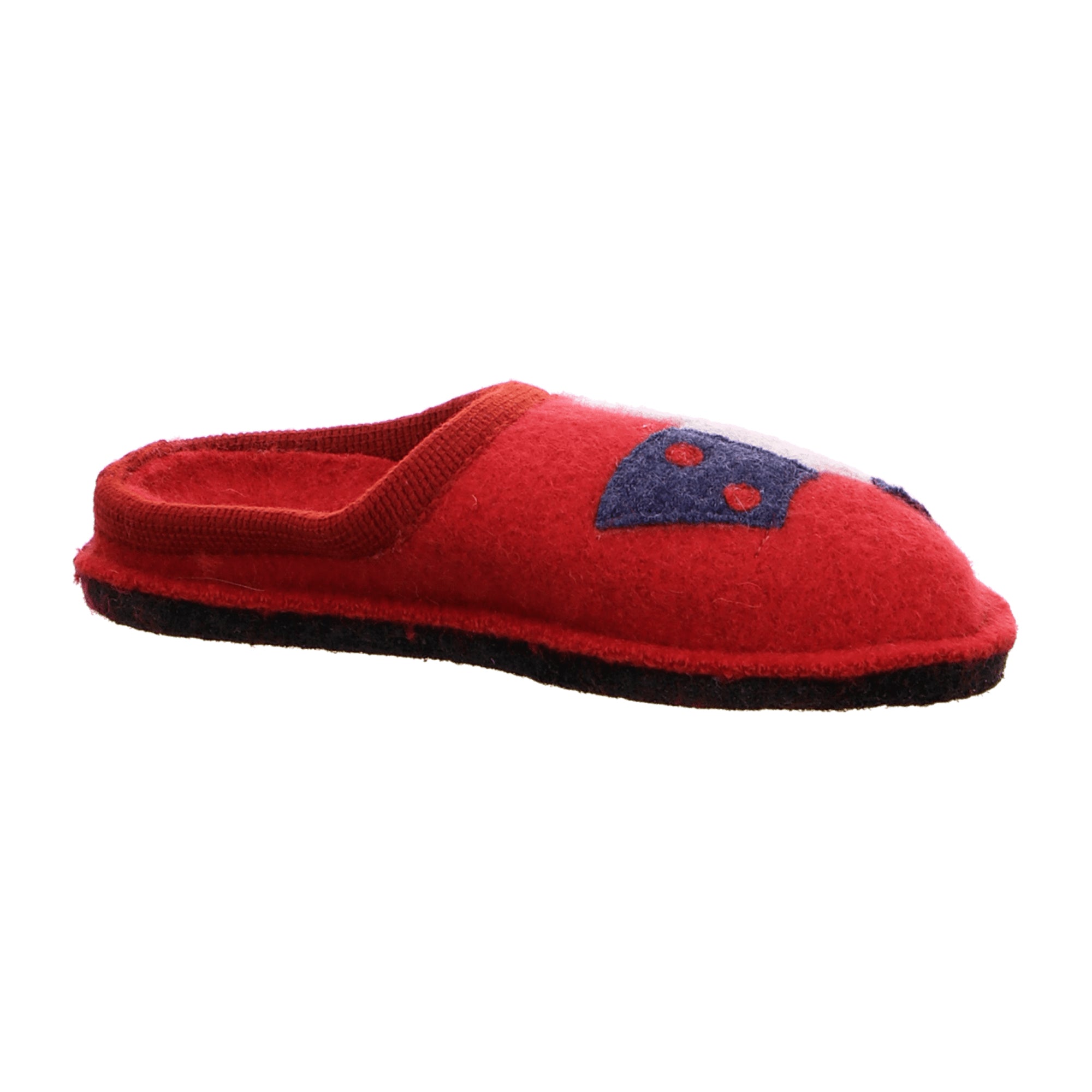 Haflinger Flair Women's Red Slippers - Comfortable & Stylish Footwear