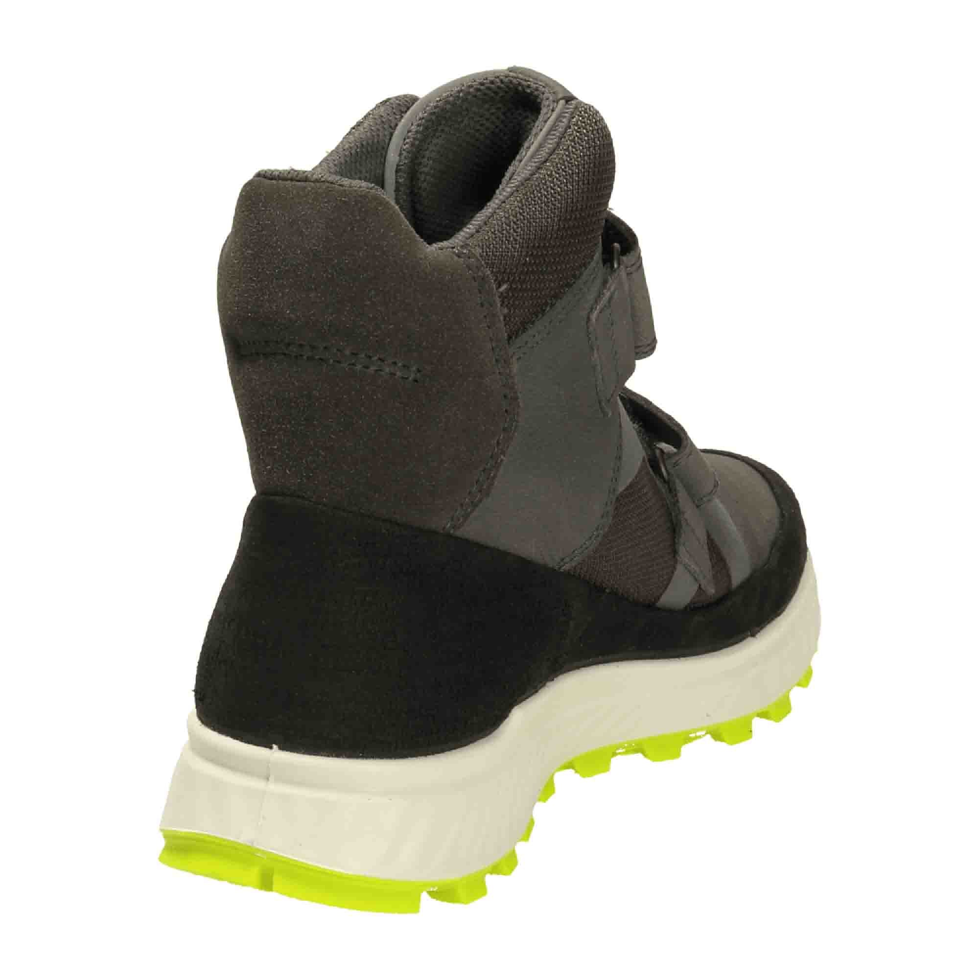 Ecco EXOSTRIKE KIDS Durable Outdoor Shoes for Children - Trendy Gray