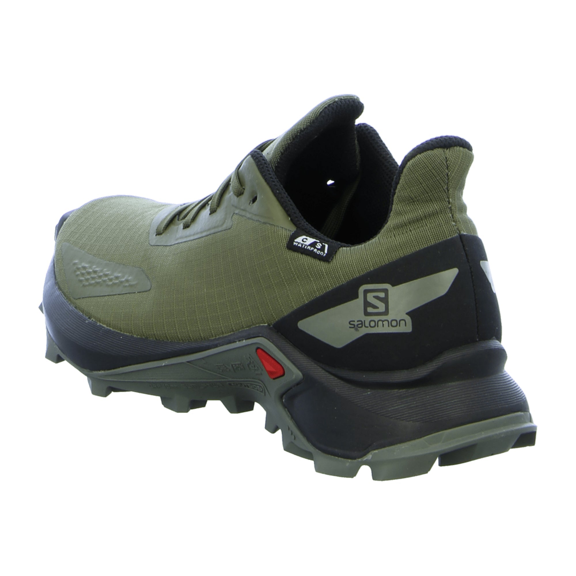 Salomon shoes ALPHACROSS BLAST CSWP J for children, olive