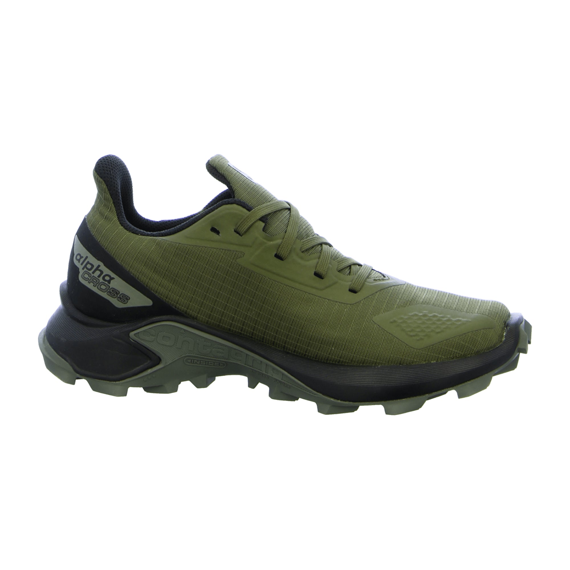 Salomon shoes ALPHACROSS BLAST CSWP J for children, olive