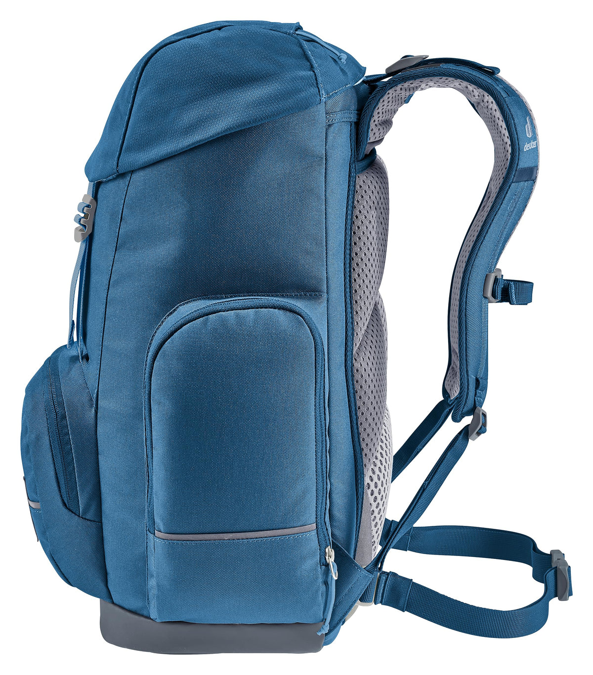 deuter Scula Kids Backpack Wave Blue Dark Grey - Water-Resistant School Bag