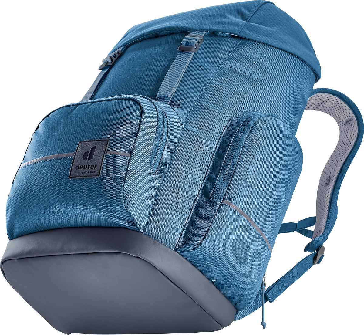 deuter Scula Kids Backpack Wave Blue Dark Grey - Water-Resistant School Bag