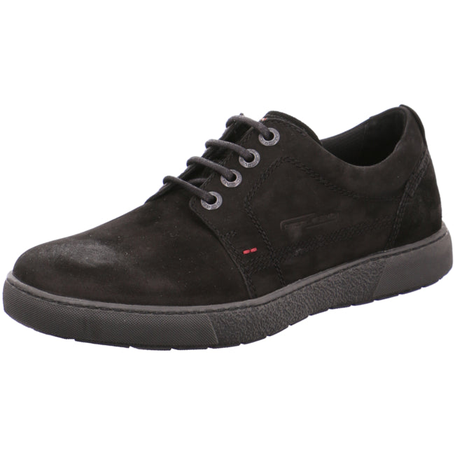 Ecco sporty lace-up shoes for men black - Bartel-Shop