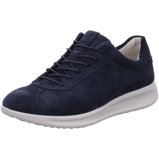 Ecco comfortable lace-up shoes for women blue - Bartel-Shop