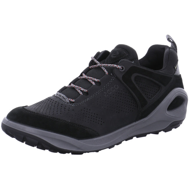 Ecco sporty lace-up shoes for men black - Bartel-Shop