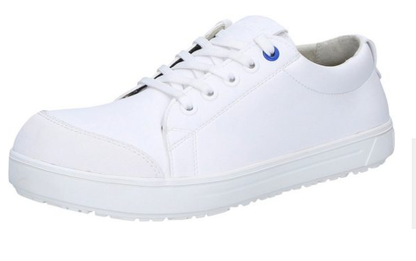 Birkenstock QS 500 safety shoes White Microfiber clogs work - Bartel-Shop