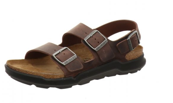 Birkenstock Milano sandals Nubuck leather CT Outdoor Adventure Habana - Bartel-Shop