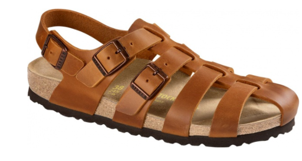 Birkenstock sandal Zadar FL antique brown Fat leather Sandals - Bartel-Shop