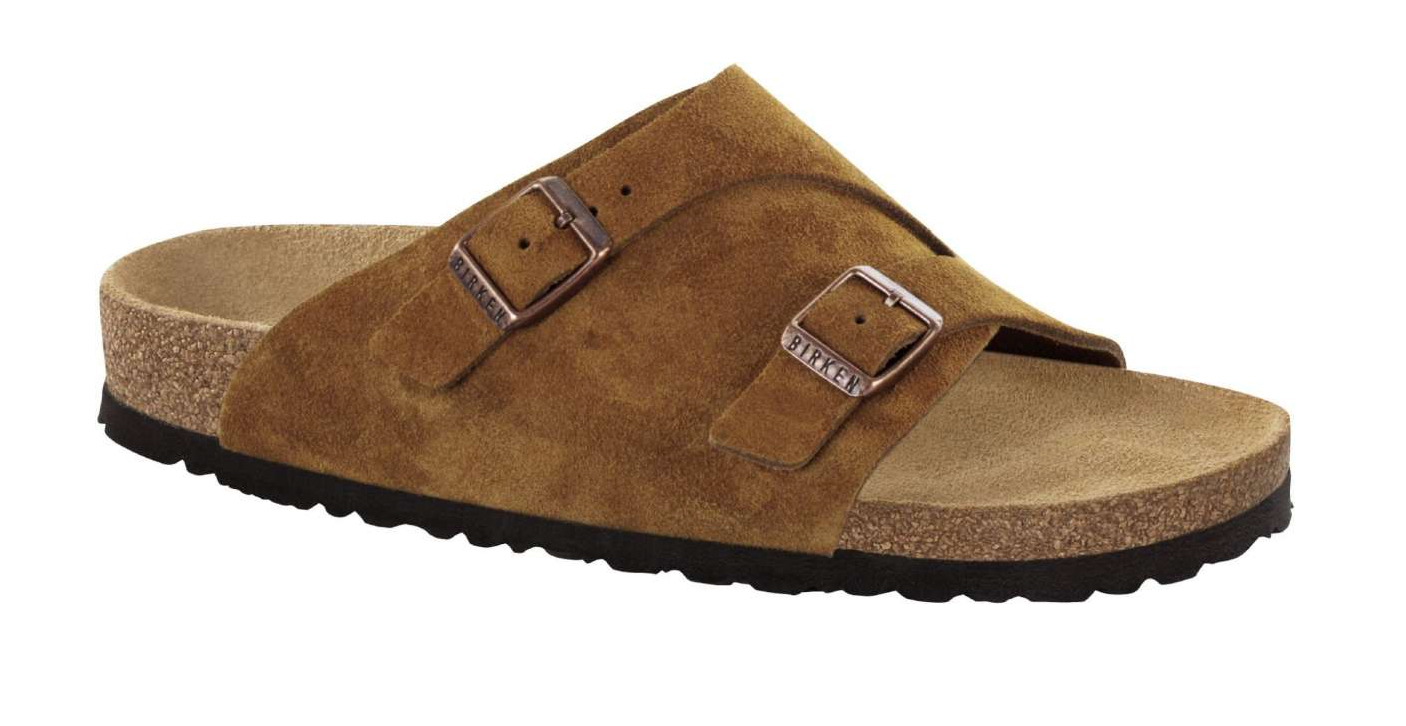 BIRKENSTOCK Zurich Leather Brown 41 普通幅 NWB Birkenstock Zurich Men's Size EU 41 US 8 Veloursleder