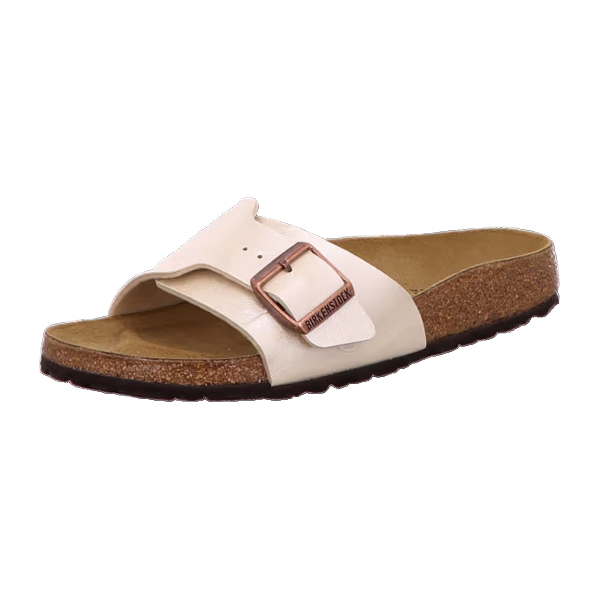 Birkenstock Catalina BF BS Graceful Taupe Pearl White Sandals Slides Clogs New