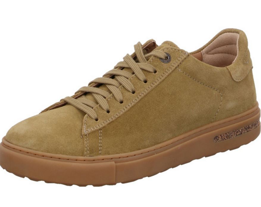 Birkenstock Sneaker Bend Low VL beige Suede leather - Bartel-Shop