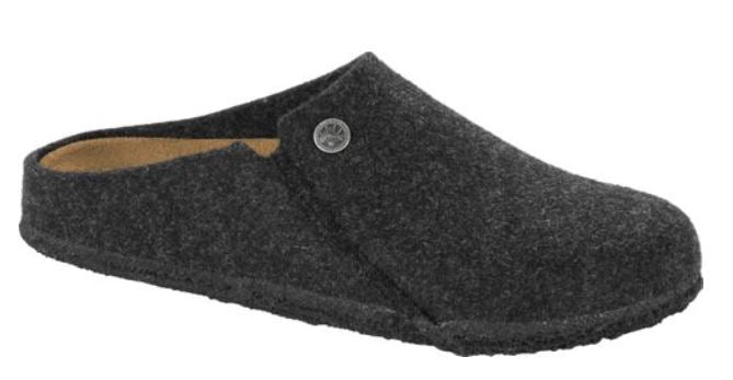 Birkenstock Zermatt Rivet anthracite Clogs Mules Slippers Sandals Felt Wool New - Bartel-Shop