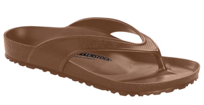 Birkenstock Honolulu EVA Light Thongs Flop Slides Sandals Copper Waterproof NEW - Bartel-Shop
