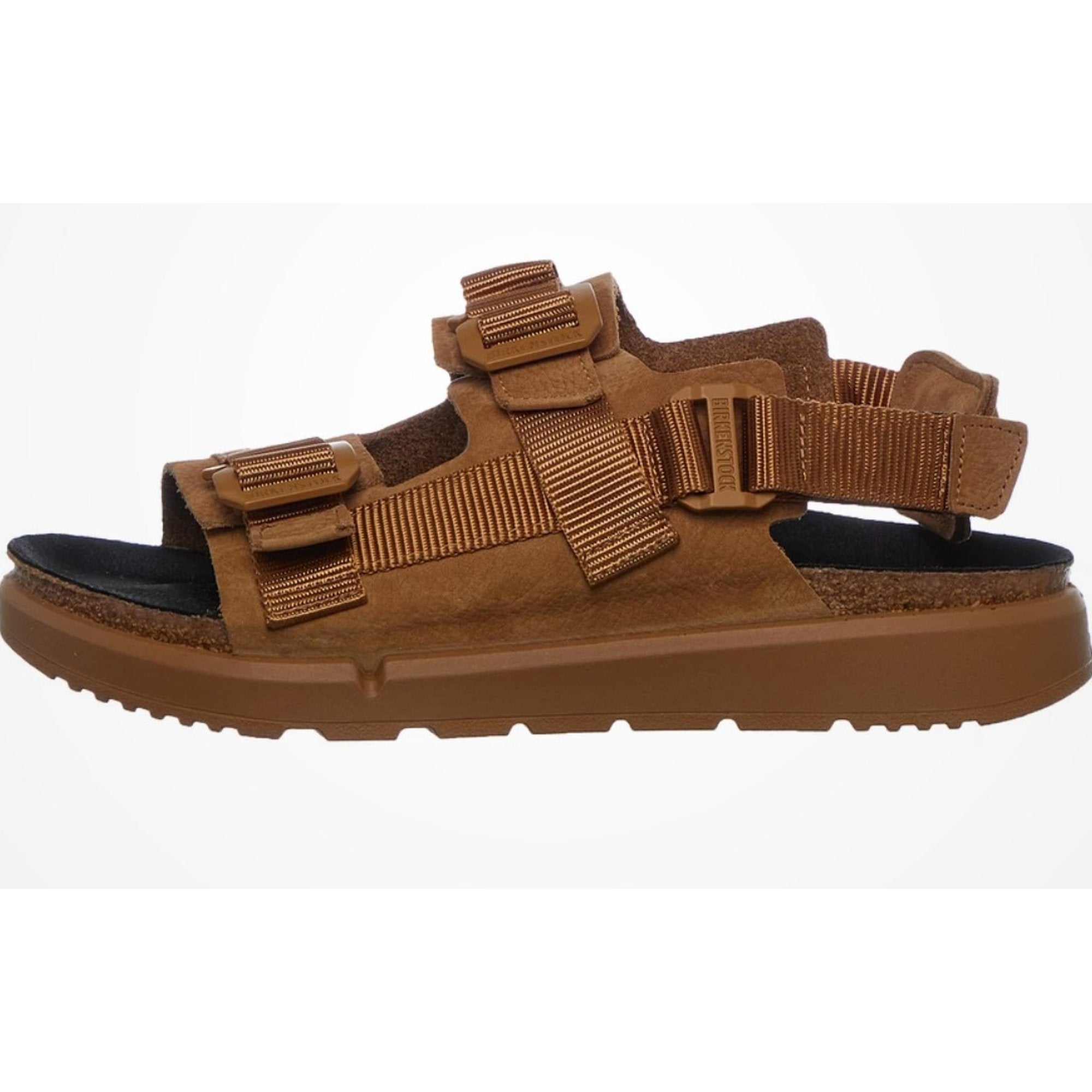 Birkenstock Shinjuku Texile Mens Leather Sandals Slingback Ankle Strap Sport Shoes