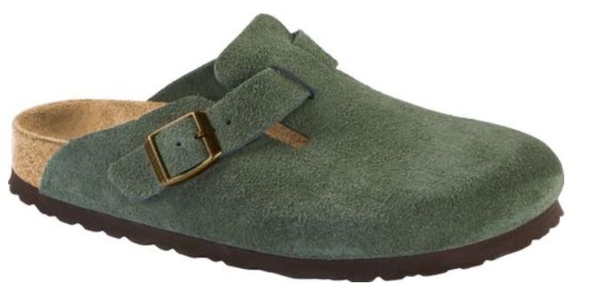 Birkenstock Clog Boston gunmetal VL - Bartel-Shop