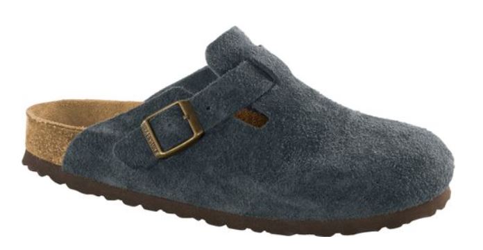 Birkenstock Clog Boston gunmetal VL - Bartel-Shop