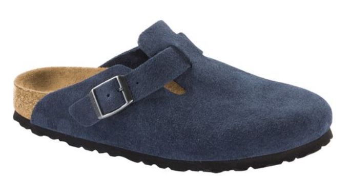 Birkenstock Clog Boston gunmetal VL - Bartel-Shop