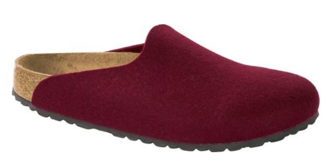 Birkenstock Amsterdam Port Nature Felt Wool Slippers Clogs Mules House Shoes - Bartel-Shop