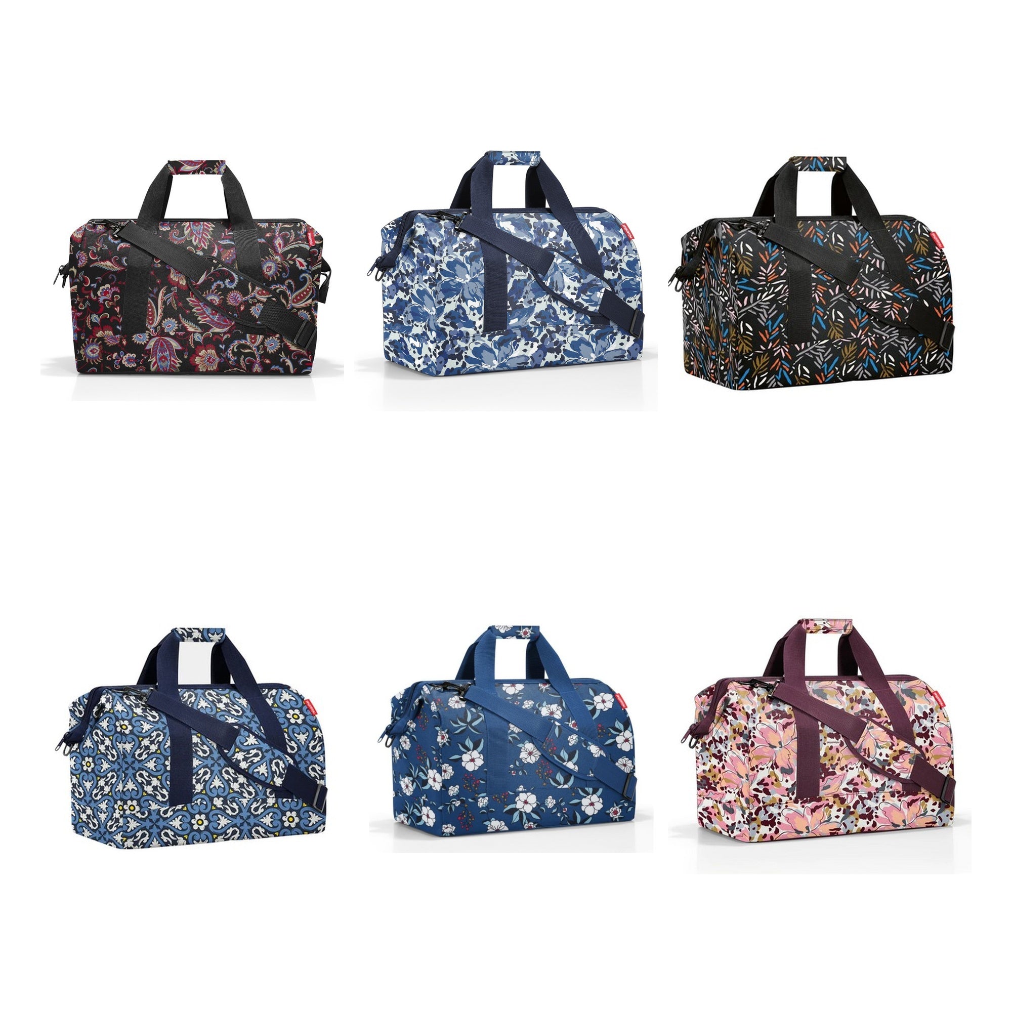 Reisenthel allrounder L Travel Office Bag Work luggage polyester  water repellent Flower