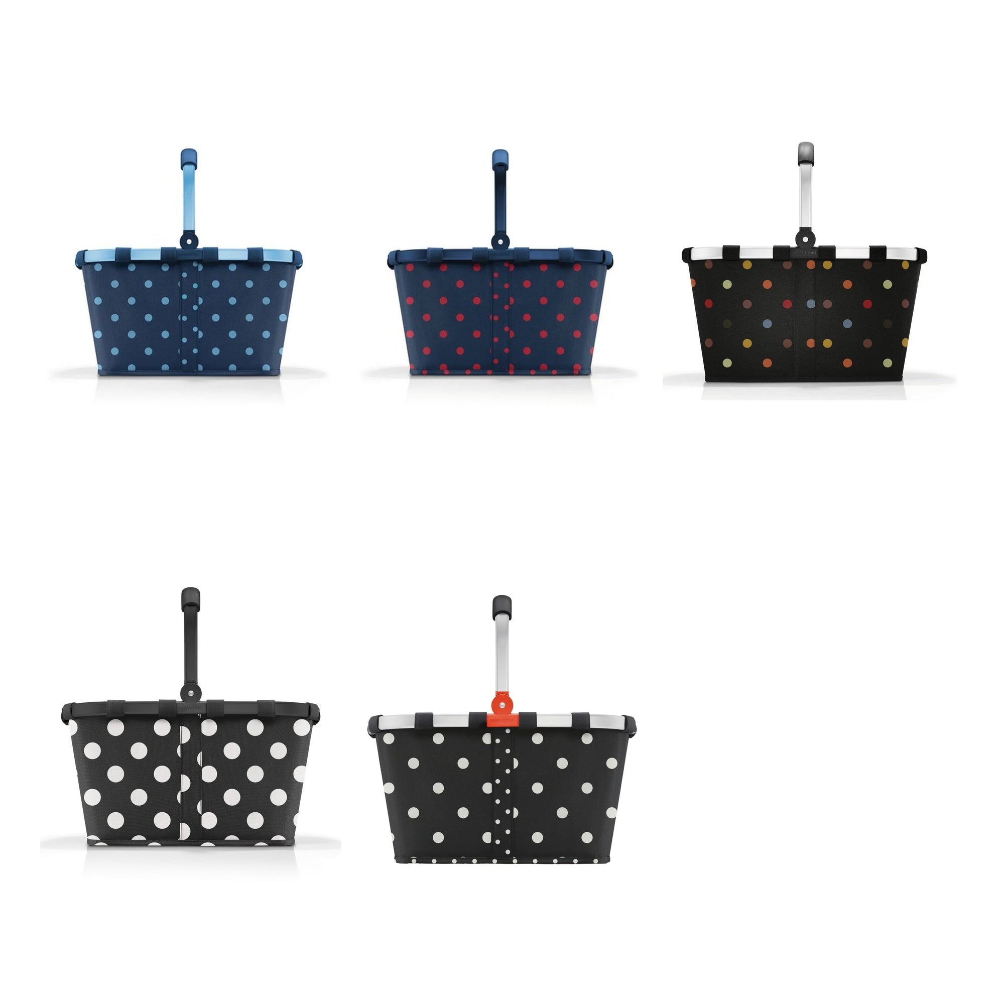 Reisenthel carrybag shopping market picnic basket trip travel sport water-repellent dots