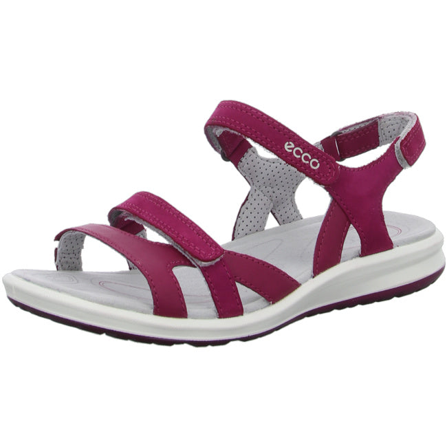Leather Sandals Ecco Purple Sandals ECCO Offroad Lady Multi