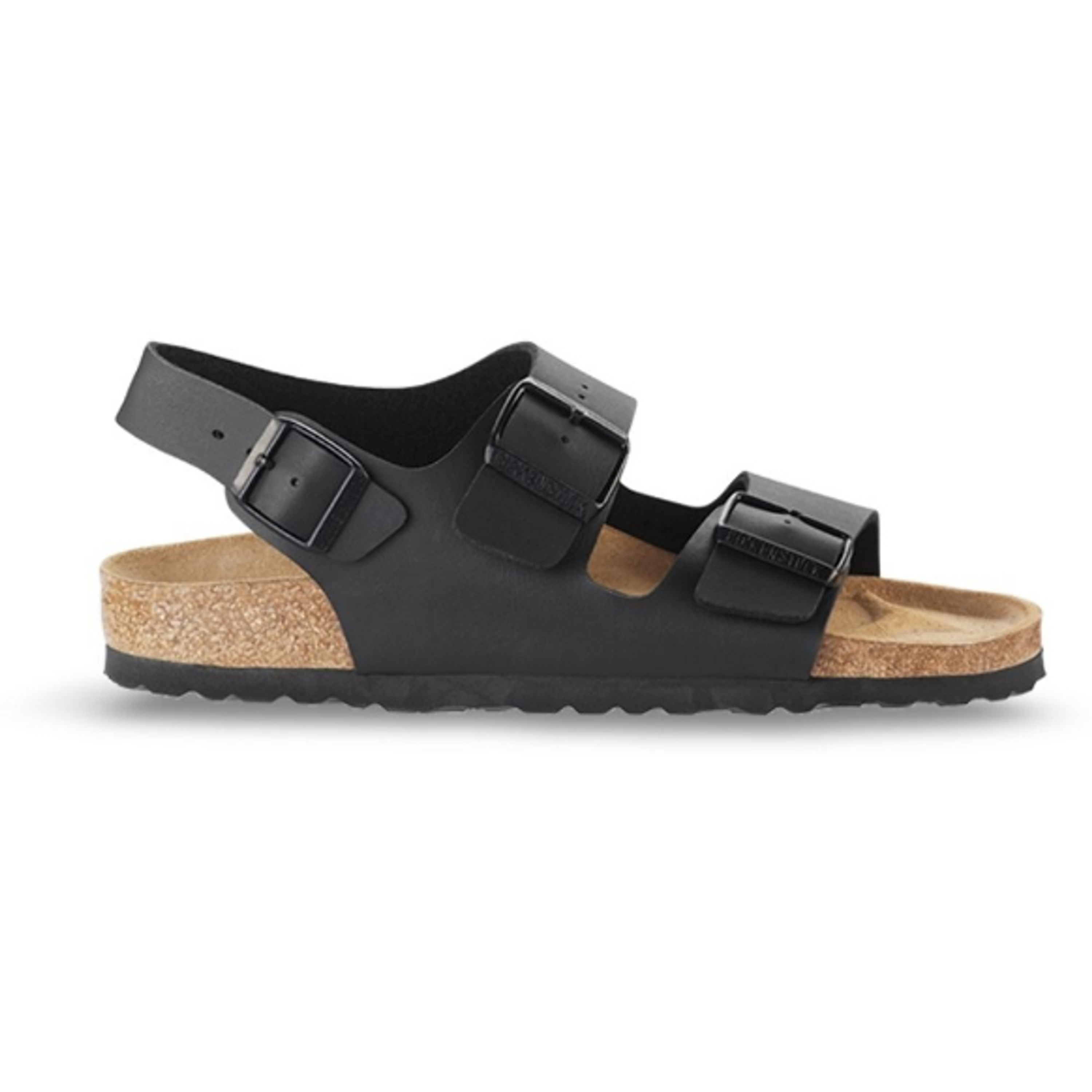 Birkenstock Milano sandals black Birko-Flor - Bartel-Shop