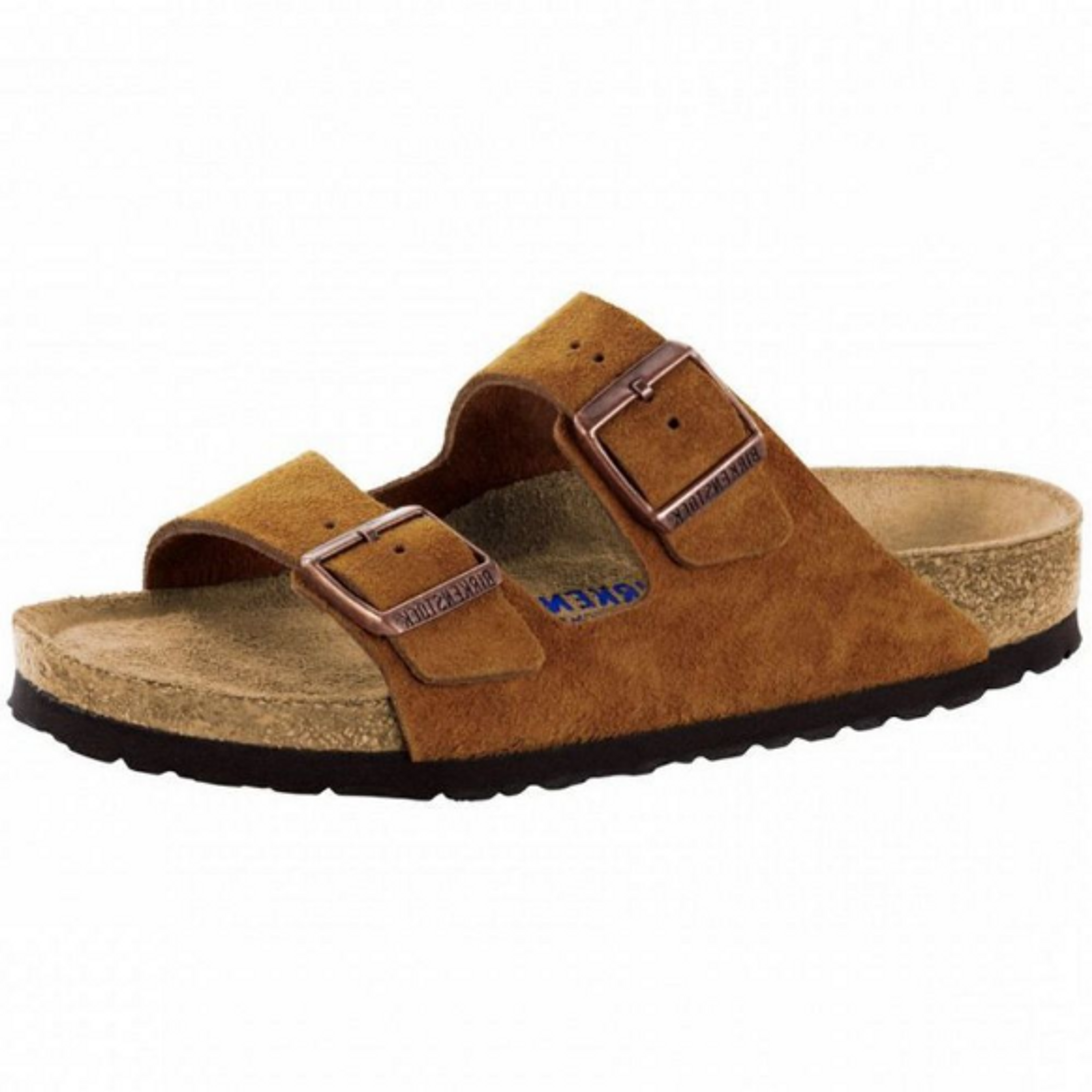 Birkenstock Arizona mules brown Suede - Bartel-Shop