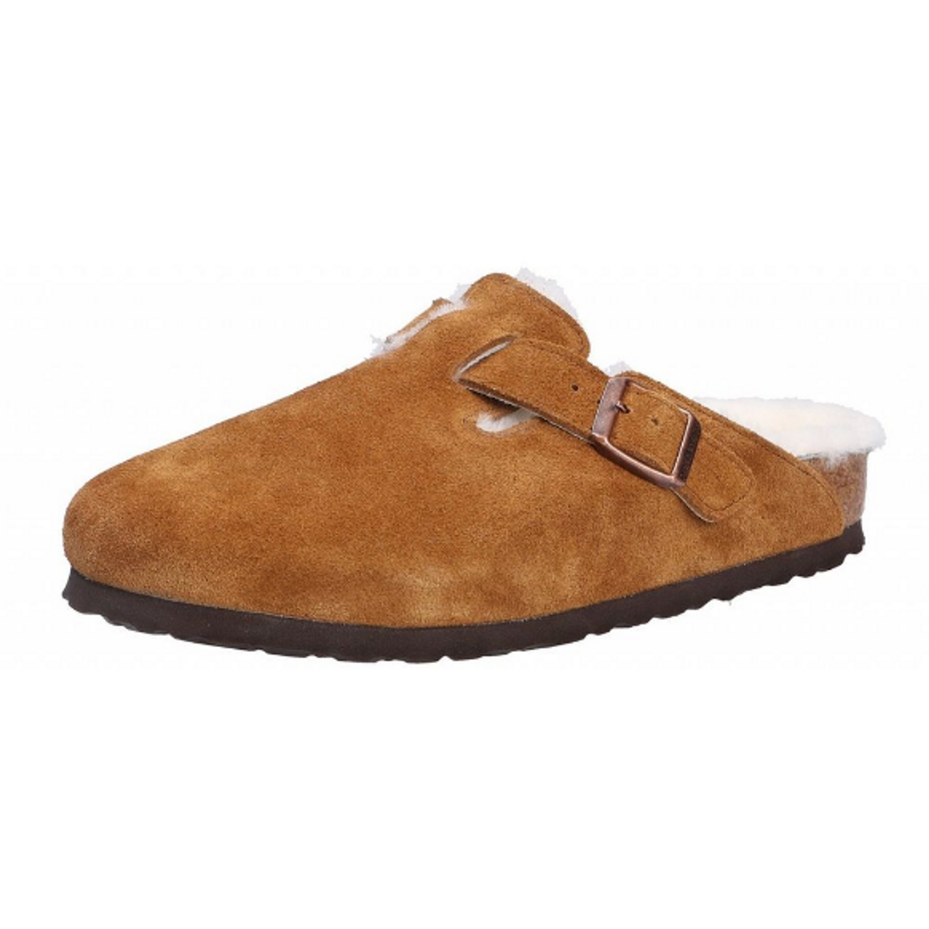 Birkenstock Boston brown Velor - Bartel-Shop