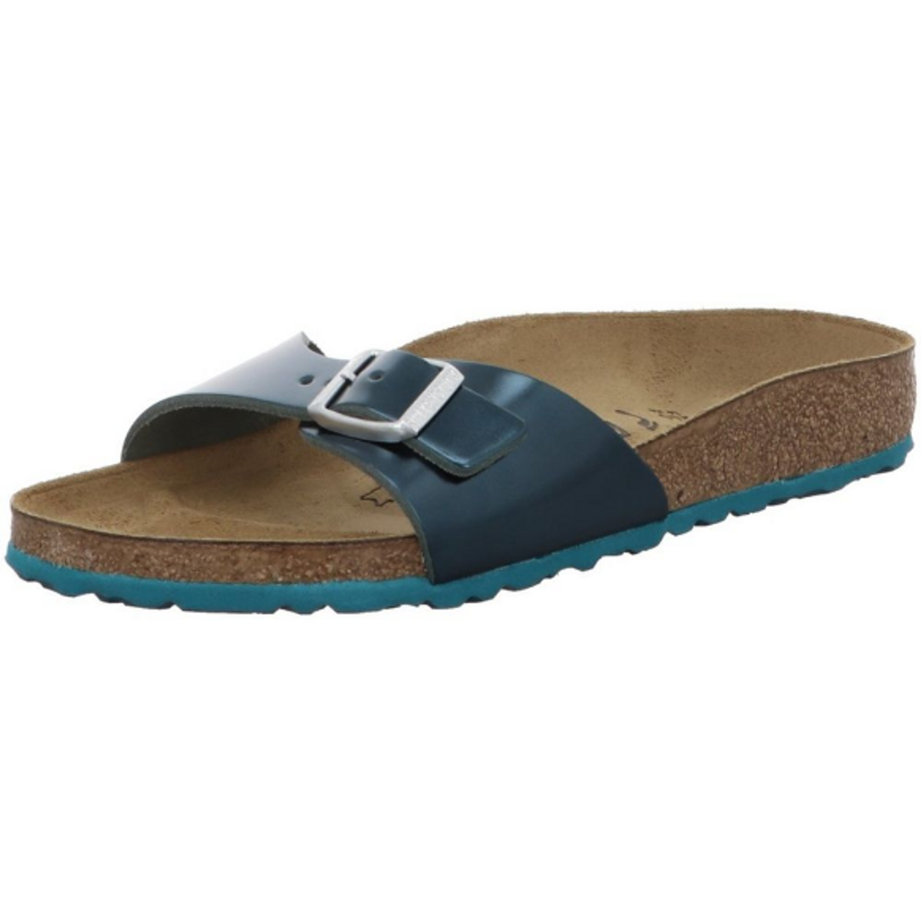 Birkenstock Madrid narrow green leather - Bartel-Shop